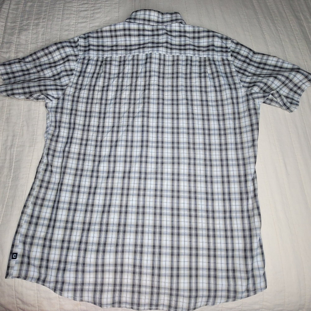 Chaps Mens Button Down Top Large - image 5